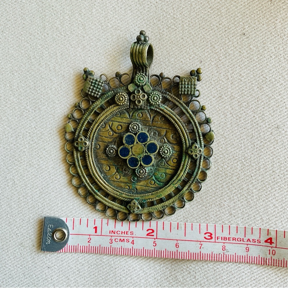 Antique Indian Charm Necklace